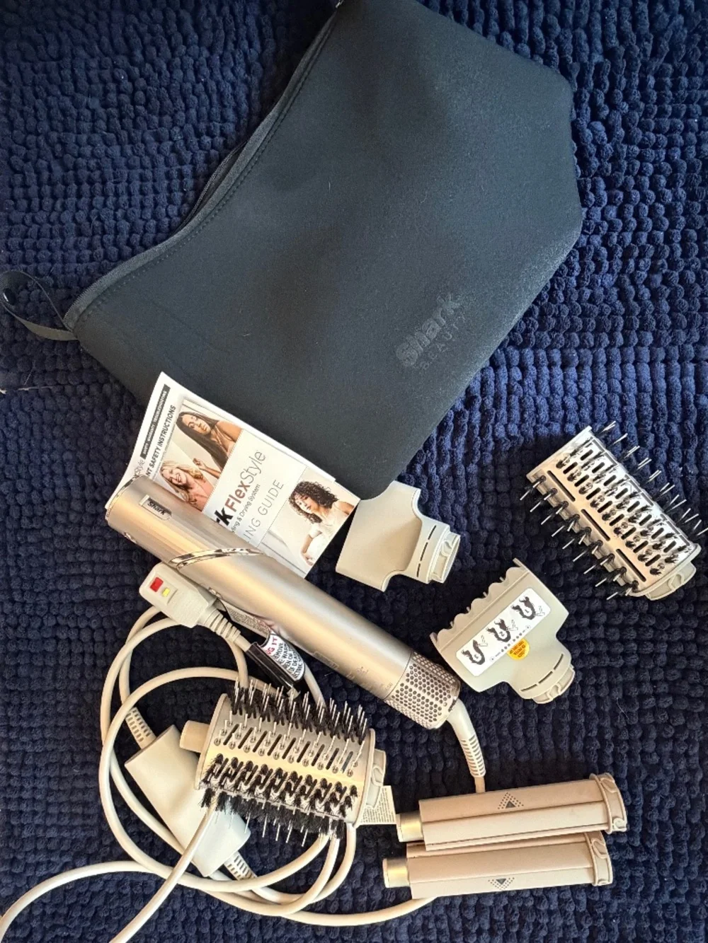 Shark FlexStyle Hairdryer with Storage Bag, Excellent Condition, Used once